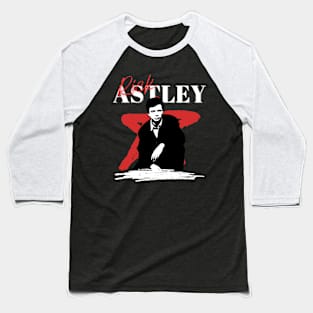 Rick astley 80s retro Baseball T-Shirt